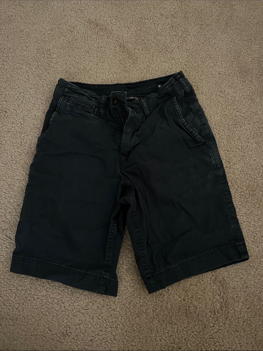Men's Navy Blue Casual Shorts
